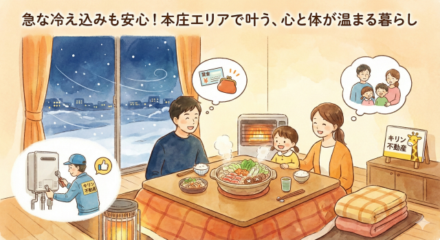 急に寒くなりましたね…暖房費とお部屋の話、ちょっと聞いてください